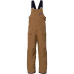 Pantalons de ski 686 marron enfant imperméables look fashion 