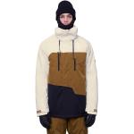Vestes de ski 686 marron imperméables respirantes look casual pour homme en promo 