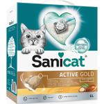 6L Litière Sanicat Active Gold - pour chat