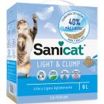 6L Litière Sanicat Light & Clump - pour chat