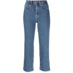 Jeans 7 For All Mankind bleus à franges stretch W24 L27 classiques pour femme en promo 