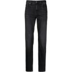 Jeans slim 7 For All Mankind noirs délavés stretch W32 L33 