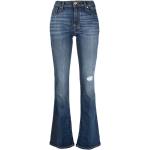 Jeans évasés 7 For All Mankind bleus en coton look fashion pour femme 