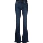 Jeans évasés 7 For All Mankind bleus en coton mélangé Taille 3 XL classiques pour femme 