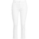 Pantalons skinny 7 For All Mankind blancs Taille 3 XL pour femme 