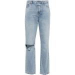 Jeans taille basse 7 For All Mankind bleues claires en denim Taille 3 XL classiques pour femme 