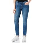 Jeans slim 7 For All Mankind bleus stretch look fashion pour femme 