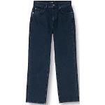 Jeans droits 7 For All Mankind bleues foncé Taille XL look fashion pour femme 