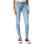 Jeans slim 7 For All Mankind bleues claires look fashion pour femme 