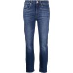 Jeans skinny 7 For All Mankind bleu indigo stretch W30 L27 pour femme en promo 