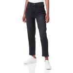 Jeans droits 7 For All Mankind noirs W26 look fashion pour femme 