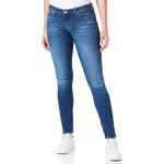 Jeans droits 7 For All Mankind bleues foncé W29 look fashion pour femme 