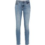 Jeans skinny 7 For All Mankind bleus en coton mélangé W24 L29 pour femme 