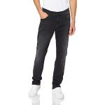 Jeans slim 7 For All Mankind noirs en modal lavable en machine W33 look fashion pour homme 