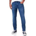Jeans slim 7 For All Mankind bleus en denim tapered W34 look fashion pour homme 