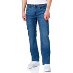 7 For All Mankind Standard Luxe Performance Eco Mid Blue Jeans, Bleu Moyen, 33W x 30L Homme