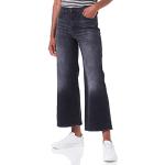7 For All Mankind The Cropped Jo Slim Illusion Jeans, Noir, 26W x 26L Femme