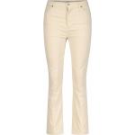 Pantalons taille haute 7 For All Mankind beiges Taille L coupe loose fit 