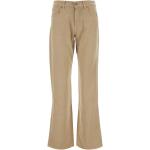Pantalons large 7 For All Mankind beiges en lyocell tencel éco-responsable Taille 3 XL pour femme 