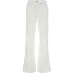 Pantalons large 7 For All Mankind blancs en lyocell éco-responsable Taille 3 XL look fashion pour femme 