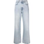 Jeans droits 7 For All Mankind bleues claires stretch W25 L29 pour femme 