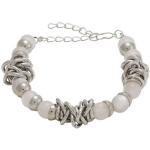 Bracelets de perles 8 by Yoox argentés en résine à perles pour homme en promo 