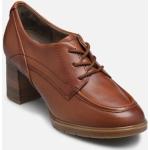 Chaussures Tamaris marron en cuir en cuir à lacets Pointure 40 pour femme en promo 