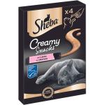 8x12g Sheba Creamy Snacks saumon - Friandises pour chat