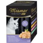 8x50g Filets fins Mini sachets fraîcheur - sélection fine Miamor - Pâtée pour Chat