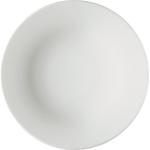 A di Alessi Ku Assiette Plate en Porcelaine - Blanc - Set de 4 Pièces