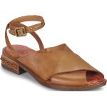 Sandales A.S.98 marron en cuir en cuir Pointure 38 pour femme en promo 