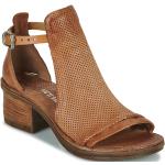 Sandales A.S.98 marron en cuir en cuir Pointure 36 pour femme en promo 