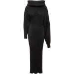 Robes en maille A.W.A.K.E. MODE noires maxi Taille L look fashion pour femme 
