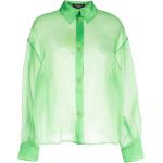 A.W.A.K.E. Mode chemise à effet de transparence - Vert