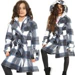 Manteaux bleu marine à carreaux Taille 4 ans look fashion pour fille de la boutique en ligne Amazon.fr 