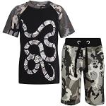 T-shirts camouflage en coton à motif serpents Taille 4 ans look fashion pour garçon de la boutique en ligne Amazon.fr 