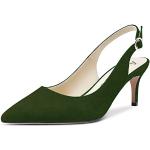 Escarpins talon aiguille vert foncé Pointure 39 look fashion pour femme 