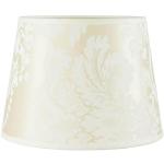 Lampes de table Licht-Erlebnisse ampoules E14 blanc écru à fleurs en tissu baroques & rococo 