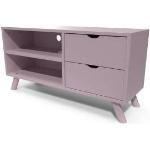 Meubles TV ABC Meubles violet pastel made in France scandinaves 