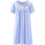 Chemises de nuit manches courtes bleues en coton lavable en machine Taille 14 ans look fashion pour fille de la boutique en ligne Amazon.fr Amazon Prime 