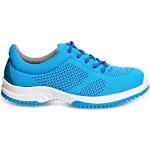 Chaussures de travail  Abeba bleues à lacets Pointure 43 look fashion pour homme 
