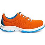 Chaussures de travail  Abeba orange à lacets Pointure 42 look fashion pour homme 