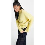 Pulls Abercrombie & Fitch jaunes à mailles Taille XXS look casual pour femme en promo 