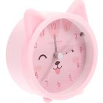 Horloges digitales roses en métal à motif lapins modernes 