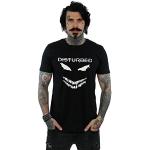 Absolute Cult Disturbed Homme Scary Face Candle T-Shirt Noir XXX-Large