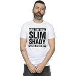 Absolute Cult Eminem Homme Real Slim Shady T-Shirt Blanc Medium