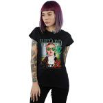 Absolute Cult The Wizard of Oz Femme No Place Checkerboard T-Shirt Noir Medium