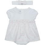 Robes à manches courtes Absorba blanches en coton Taille 6 ans pour fille en promo de la boutique en ligne Yoox.com avec livraison gratuite 