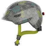 Abus casque velo smiley 3 0 led gris space