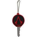 Porte-clés ABYstyle noirs en PVC Assassin's Creed look fashion 